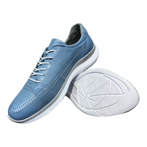 Кросівки Жіночі шкіряні MISSMAMMA 923/7 синій