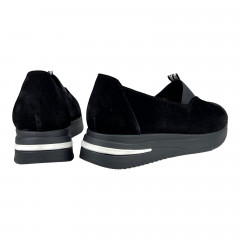 Женские замшевые ALEXA 711 черный замш