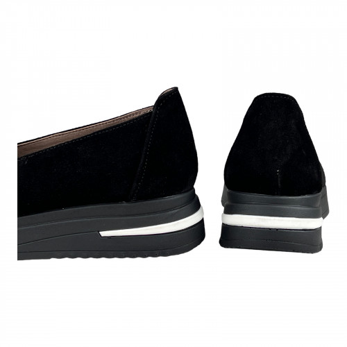 Женские замшевые ALEXA 711 черный замш