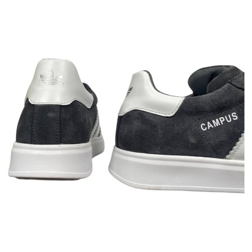 Кеды мужские замшевые DENAR СAMPUS 1 09 серые белые