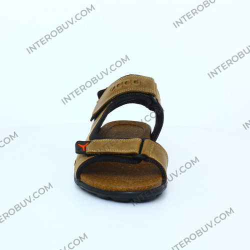 Босоніжки Чоловічі шкіряні KAISER C оливка