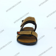 Босоніжки Чоловічі шкіряні KAISER C оливка