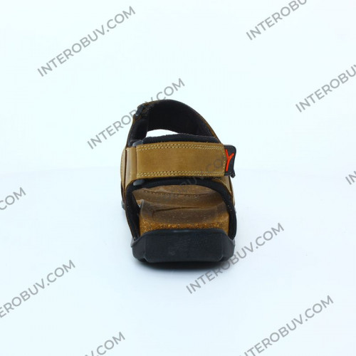 Босоніжки Чоловічі шкіряні KAISER C оливка