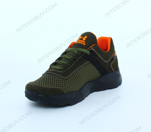 Кроссовки Мужская сетка ENERGY A47 907 хаки сетка
