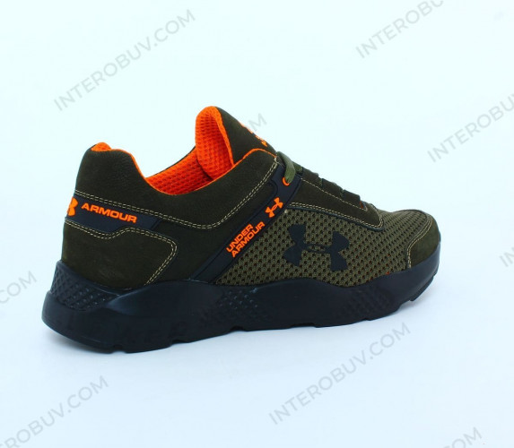 Кроссовки Мужская сетка ENERGY A47 907 хаки сетка