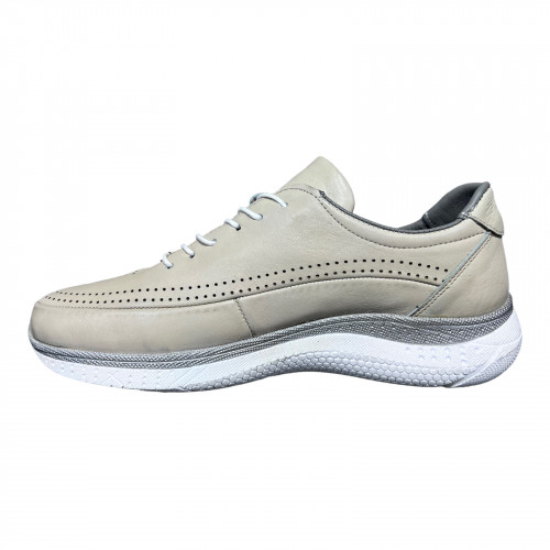 Кроссовки Женские кожаные MISSMAMMA 923/2 бежевый