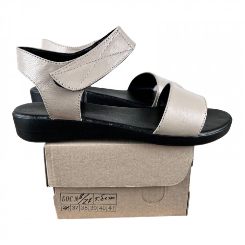 Босоножки Женские кожаные ASTRA 8/27 бежевый