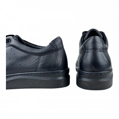 Кроссовки Женские кожаные SPRINGER 23091-2 черный