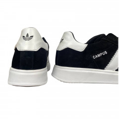 Кеды мужские замшевые DENAR СAMPUS 1 01 черные белые