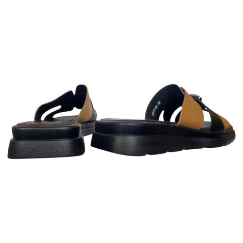 Шлепанцы женские кожаные KDSL C777-31 brown