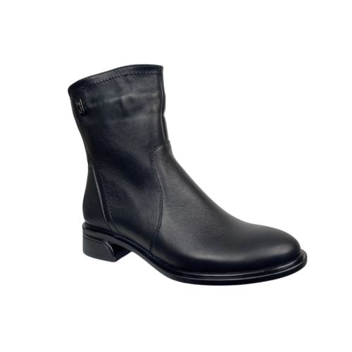 Черевики жіночі шкіряні PANDORA 2408 чорні байка