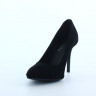 Туфли женские кожаные на шпильке ILONA 20 35 черный замш