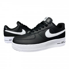 Кроссовки Мужские кожаные NIKE BB5001 black