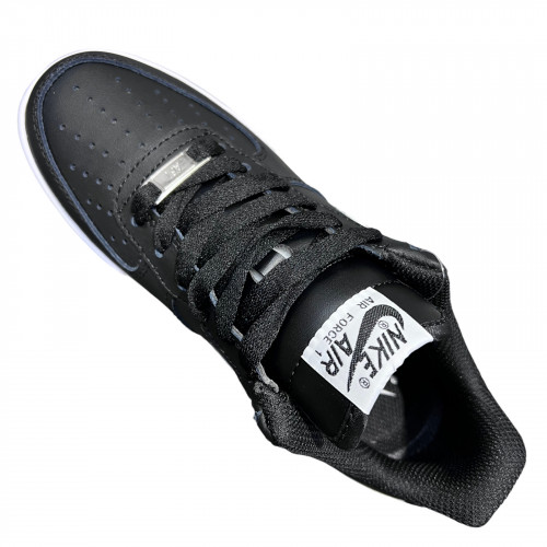 Кроссовки Мужские кожаные NIKE BB5001 black