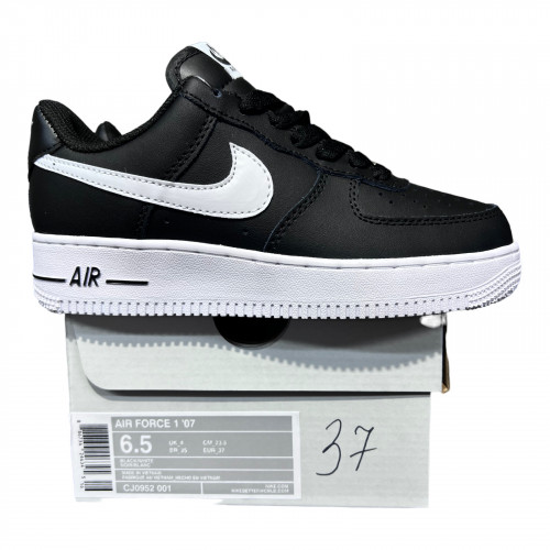 Кроссовки Мужские кожаные NIKE BB5001 black
