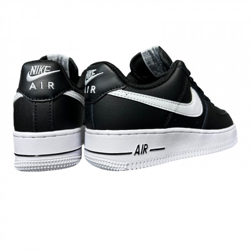 Кроссовки Мужские кожаные NIKE BB5001 black