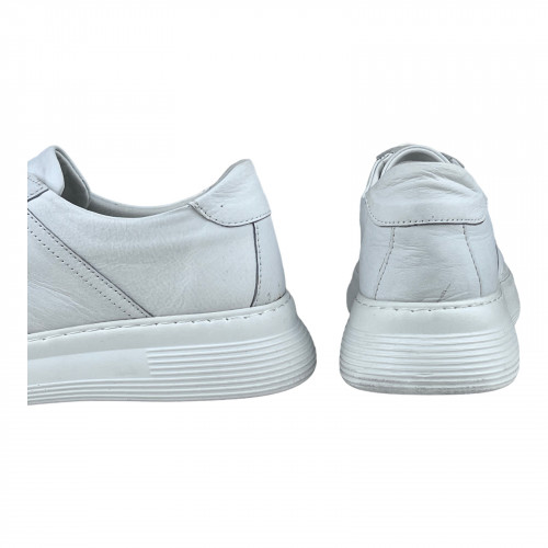 Кроссовки Женские кожаные SPRINGER 7288-1 белый