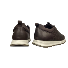 Кросівки чоловічі шкіряні HAMMA 401 08 коричневі м(бк) 